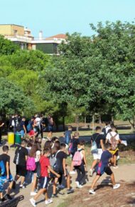 Accoglienza delle classi prime a Molentargius e Monte Claro