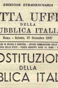 La Costituzione Italiana compie 75 anni