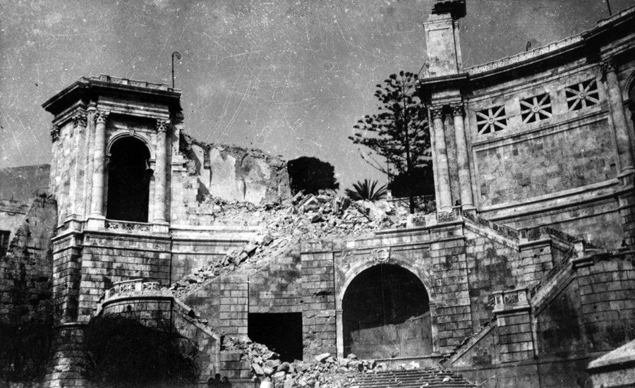 Bastione, Cagliari 1943