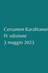 IV edizione del Certamen Karalitanum